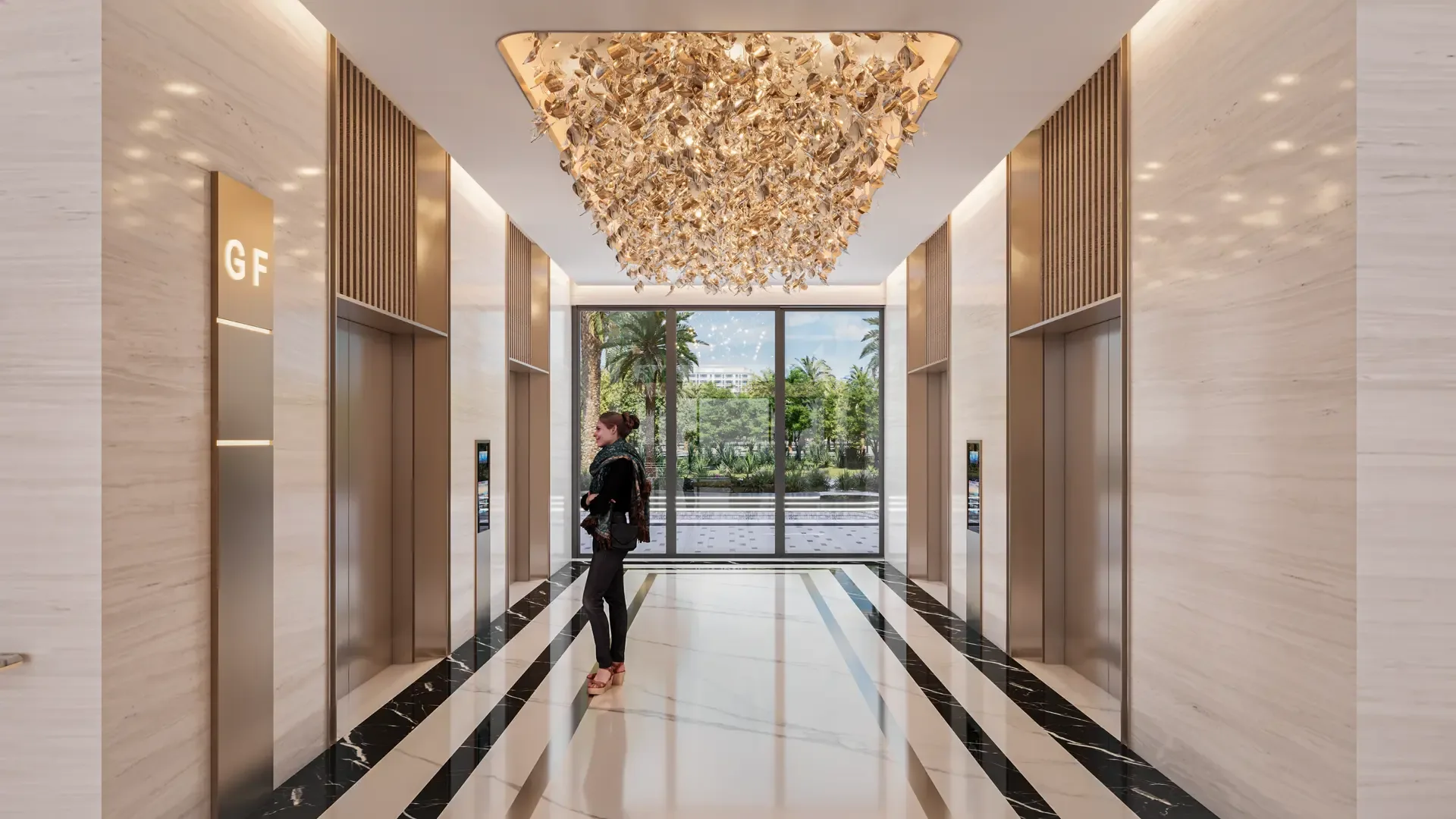 Lift lobby