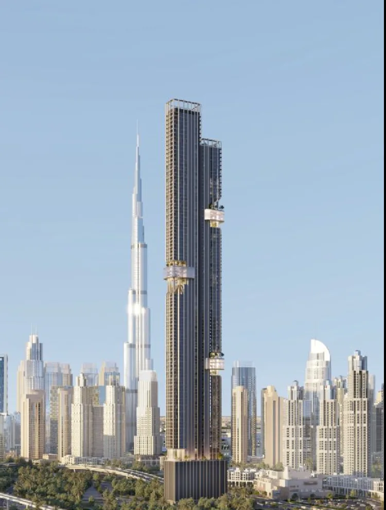 The residential building — DWTN Residences