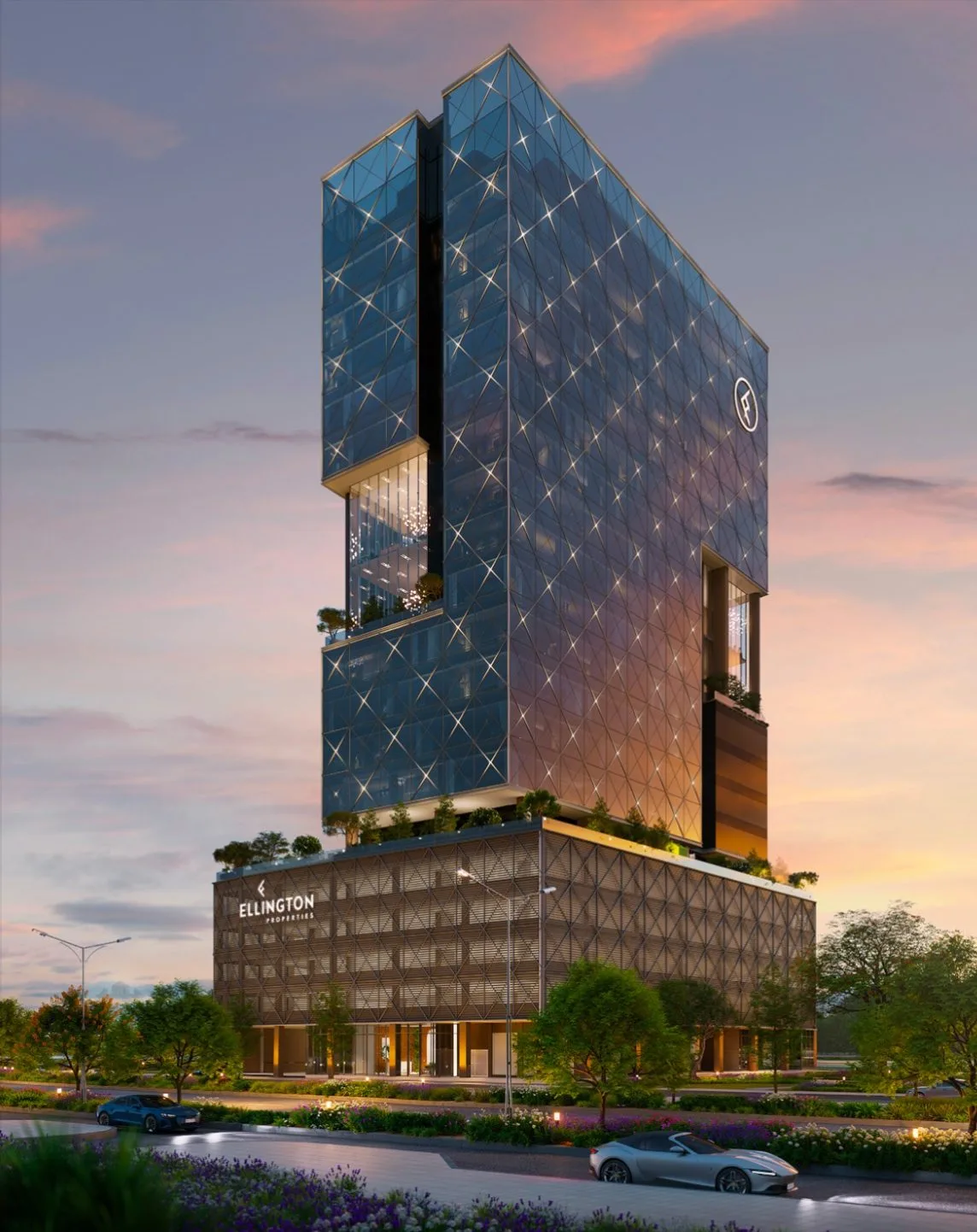 The residential building