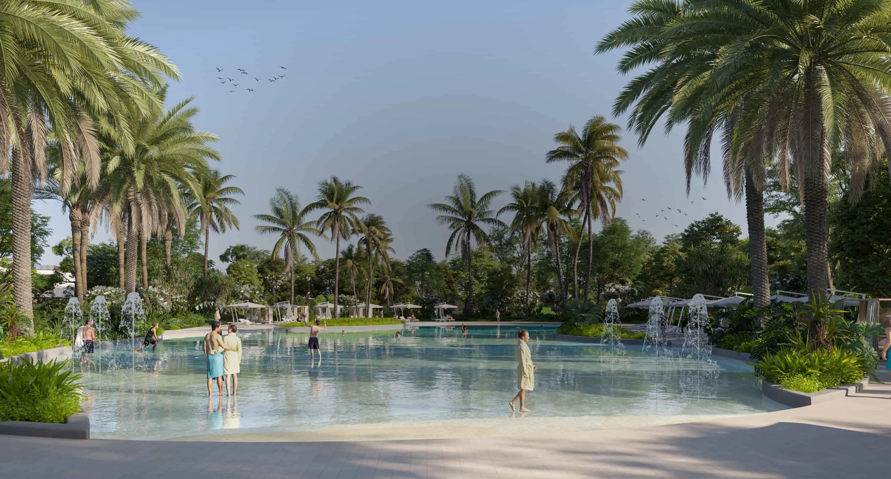 The swimmable lagoon