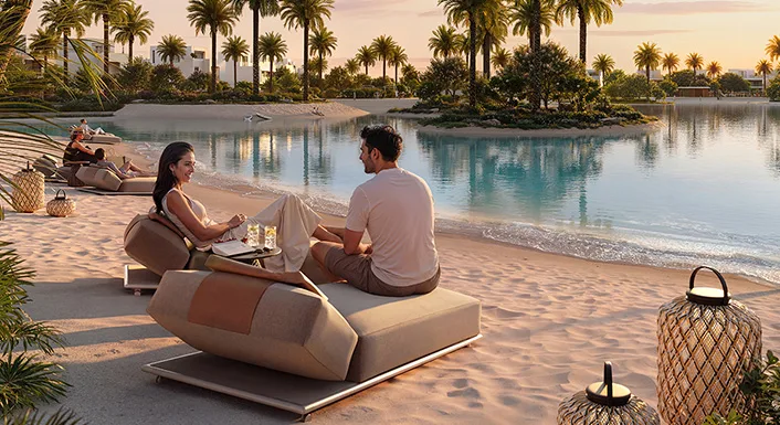 Privat strand — Faro at The Heights