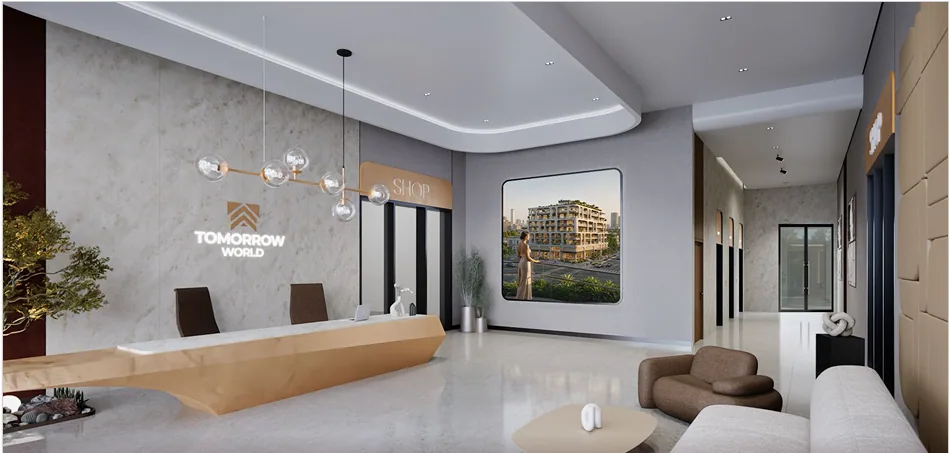 Building lobby