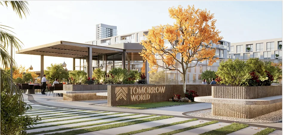 The plaza — Tomorrow Commercial Tower 2